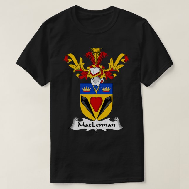 Camiseta Escudo de armas de MacLennan (Diseño del anverso)