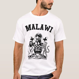 Camiseta Escudo de armas de Malawi