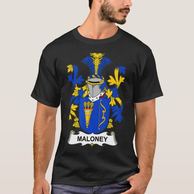 Camiseta Escudo de armas de Maloney (Anverso)