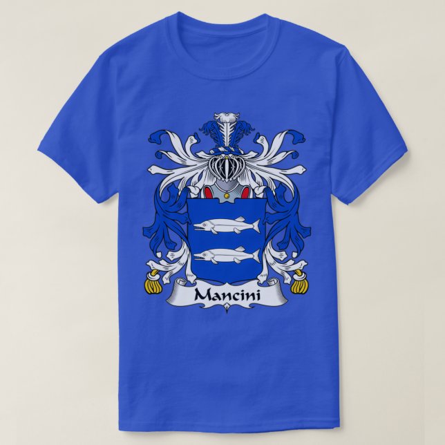 Camiseta Escudo de armas de Mancini (Diseño del anverso)