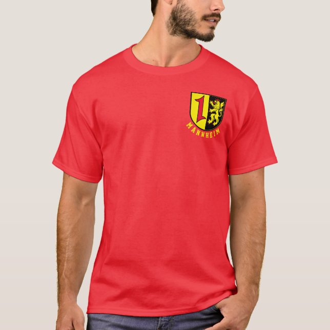 Camiseta Escudo de armas de Mannheim (Anverso)