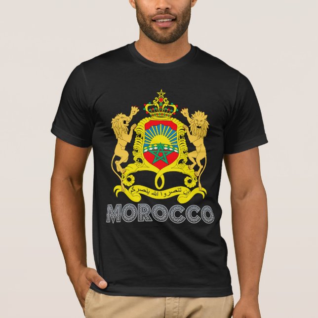 Camiseta Escudo de armas de Marruecos (Anverso)