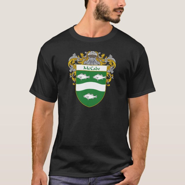 Camiseta Escudo de armas de McCabe (cubierto) (Anverso)