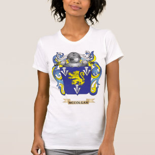 Camiseta Escudo de armas de McColgan (escudo de la familia)