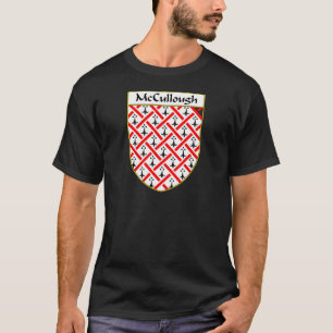 Camiseta Escudo de armas de McCullough/escudo de la familia