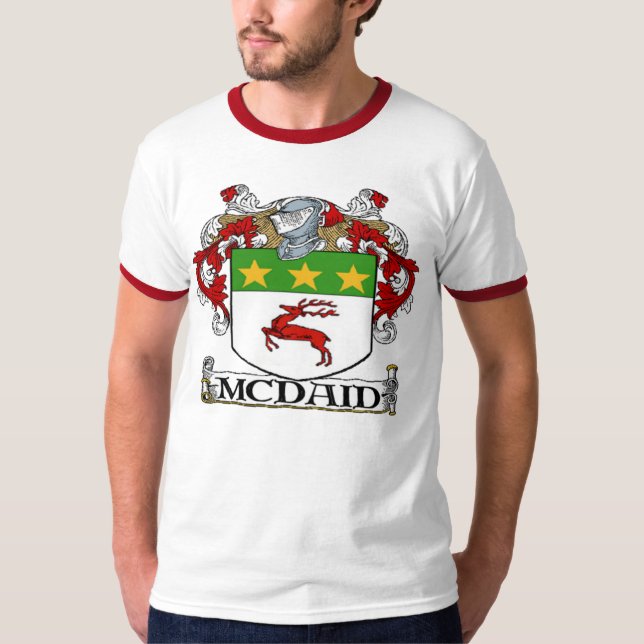 Camiseta Escudo de armas de McDaid (Anverso)