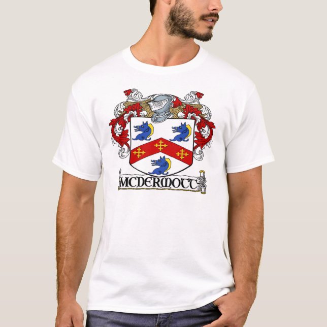 Camiseta Escudo de armas de McDermott (Anverso)