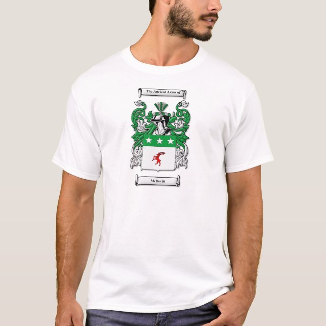Camiseta Escudo de armas de McDevitt (Anverso)