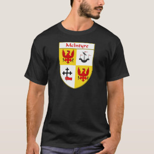 Camiseta Escudo de armas de McIntyre/escudo de la familia