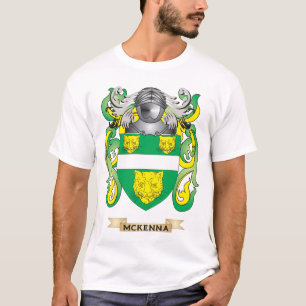 Camiseta Escudo de armas de McKenna (escudo de la familia)