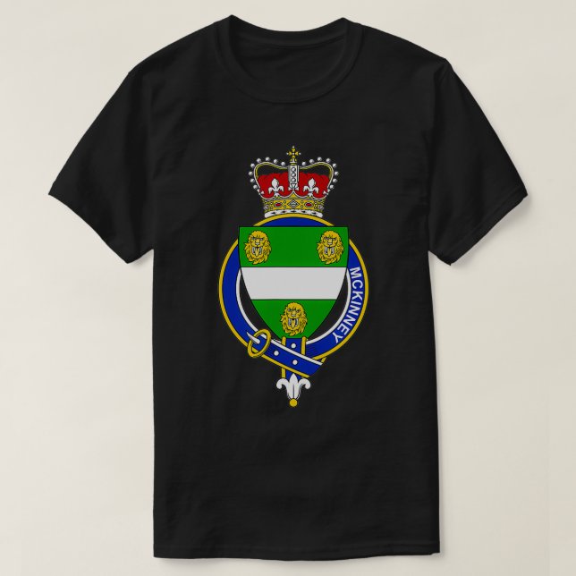 Camiseta Escudo de armas de McKinney (Diseño del anverso)