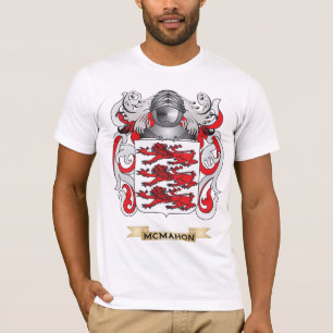 Camiseta Escudo de armas de McMahon (escudo de la familia)