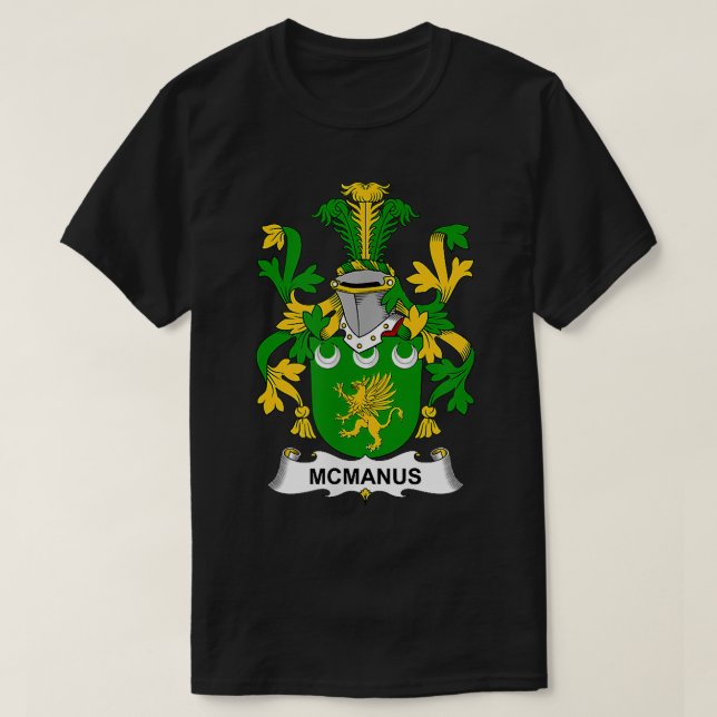 Camiseta Escudo de armas de McManus  (Diseño del anverso)