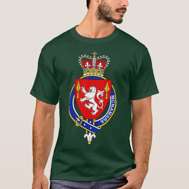 Camiseta Escudo de armas de McNamara (Anverso)