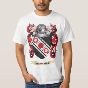 Camiseta Escudo de armas de McNamee (escudo de la familia)
