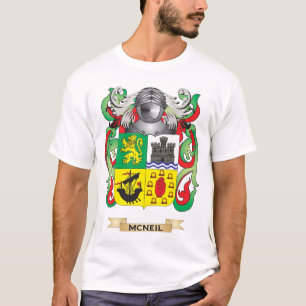 Camiseta Escudo de armas de McNeil (escudo de la familia)