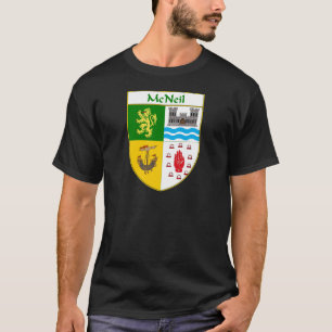 Camiseta Escudo de armas de McNeil/escudo de la familia
