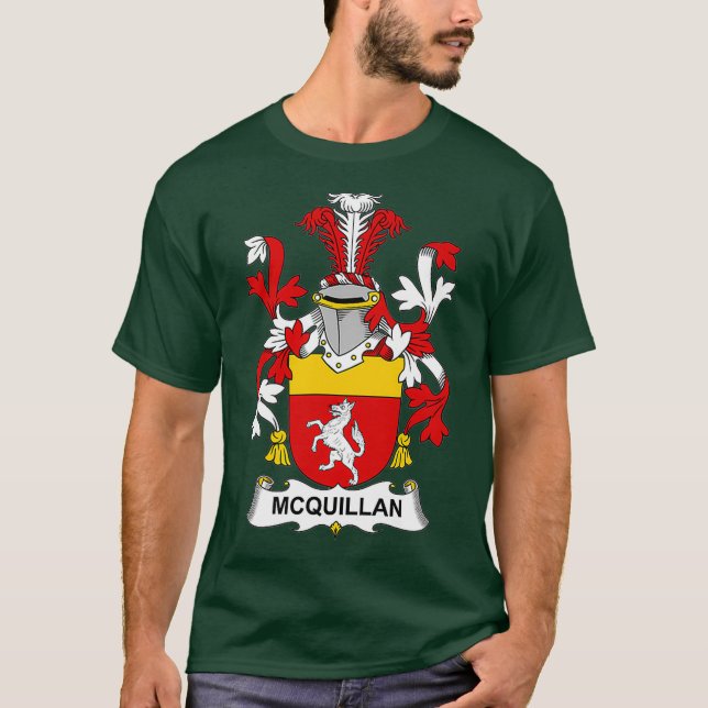 Camiseta Escudo de armas de McQuillan (Anverso)