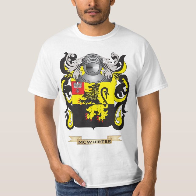 Camiseta Escudo de armas de McWhirter (escudo de la (Anverso)