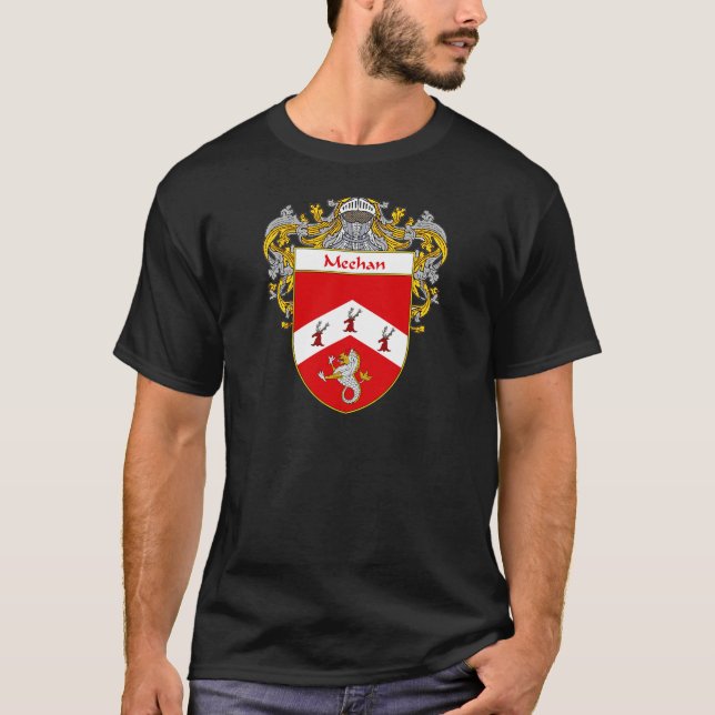 Camiseta Escudo de armas de Meehan (cubierto) (Anverso)