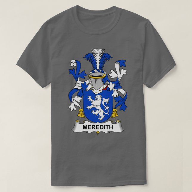 Camiseta Escudo de armas de Meredith (Diseño del anverso)