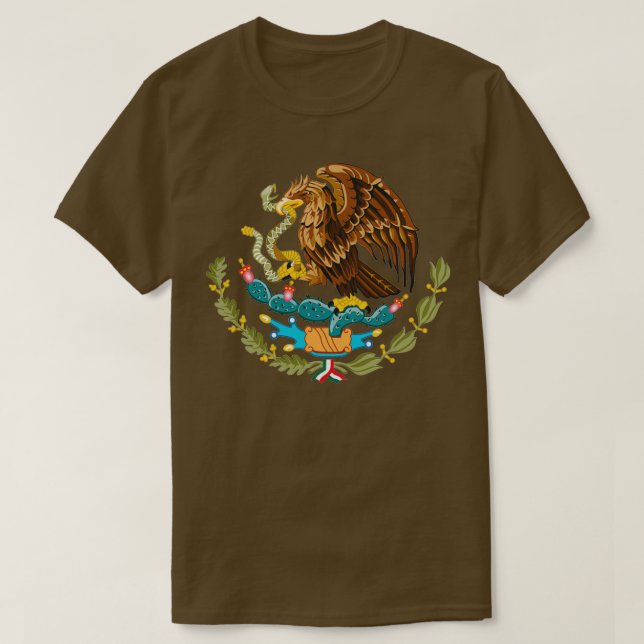 Camiseta Escudo de armas de México (Diseño del anverso)