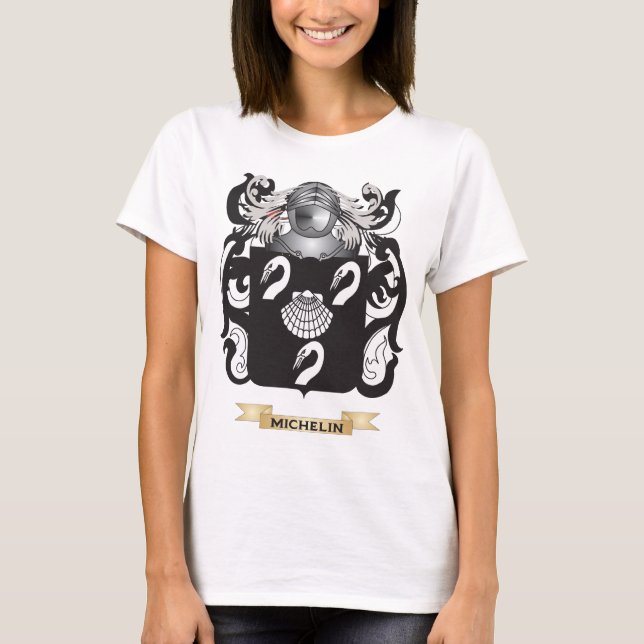 Camiseta Escudo de armas de Michelin (escudo familiar) (Anverso)