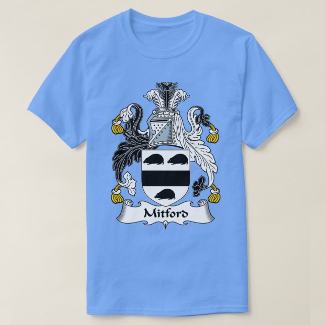 Camiseta Escudo de armas de Mitford (Diseño del anverso)