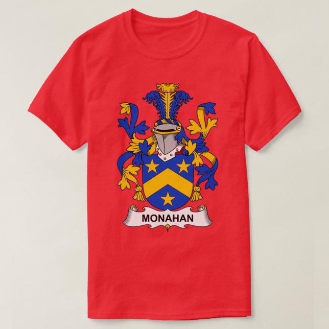 Camiseta Escudo de armas de Monahan (Diseño del anverso)