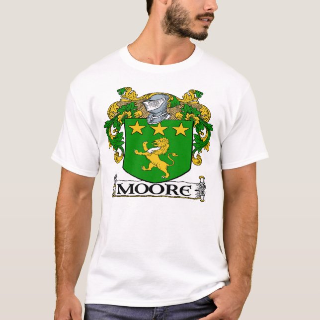 Camiseta Escudo de armas de Moore (Anverso)