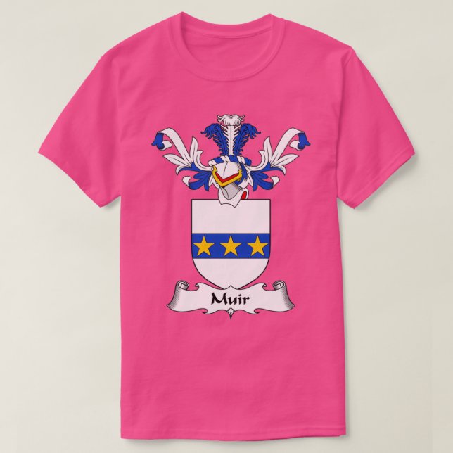 Camiseta Escudo de armas de Muir (Diseño del anverso)