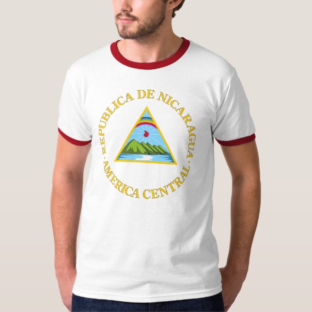 Camiseta Escudo de armas de Nicaragua (Anverso)
