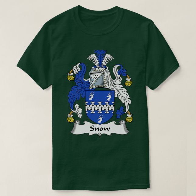 Camiseta Escudo de armas de nieve de la casa (Diseño del anverso)