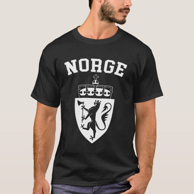 Camiseta Escudo de armas de Norge (Anverso)