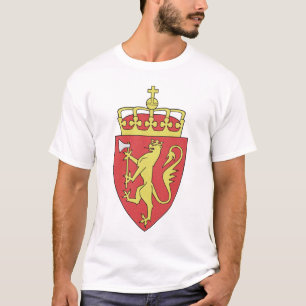 Camiseta Escudo de armas de Noruega