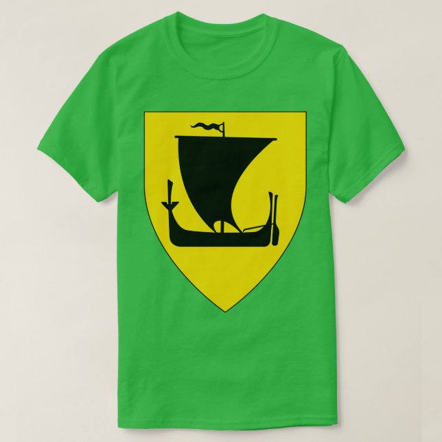 Camiseta Escudo de armas de Noruega (Diseño del anverso)