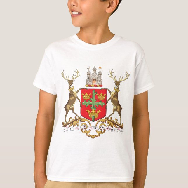 Camiseta Escudo de armas de Nottingham (Anverso)