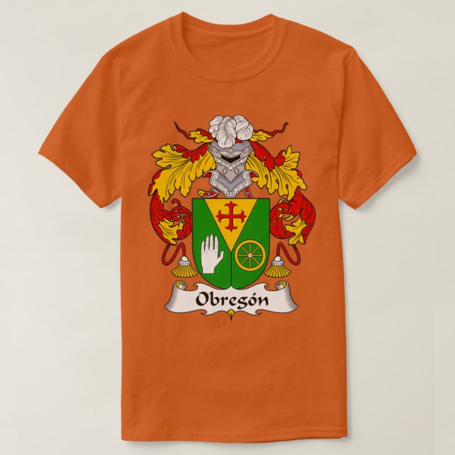 Camiseta Escudo de armas de Obregon (Diseño del anverso)