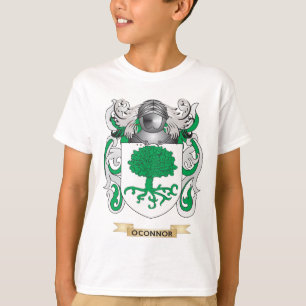 Camiseta Escudo de armas de O'Connor (escudo de la familia)
