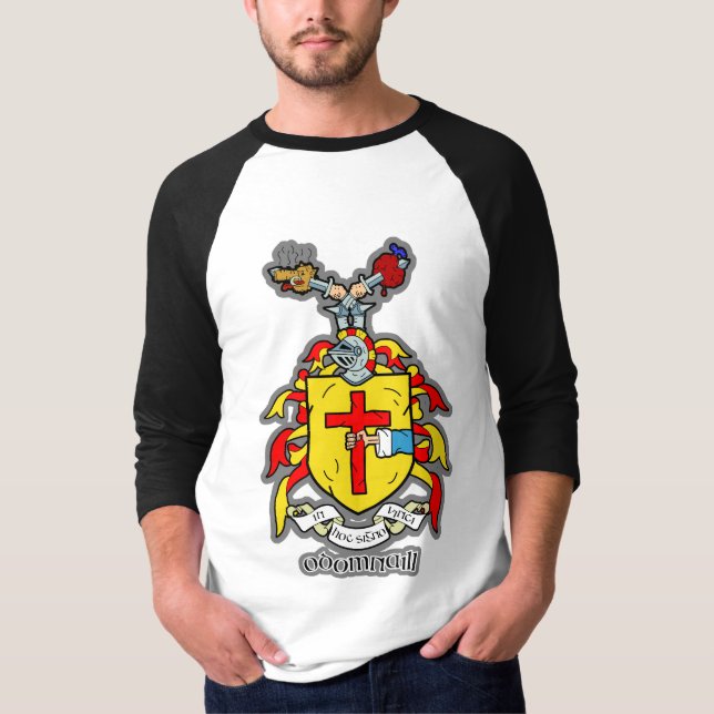 Camiseta Escudo de armas de O'Donnell - versión limpia de (Anverso)