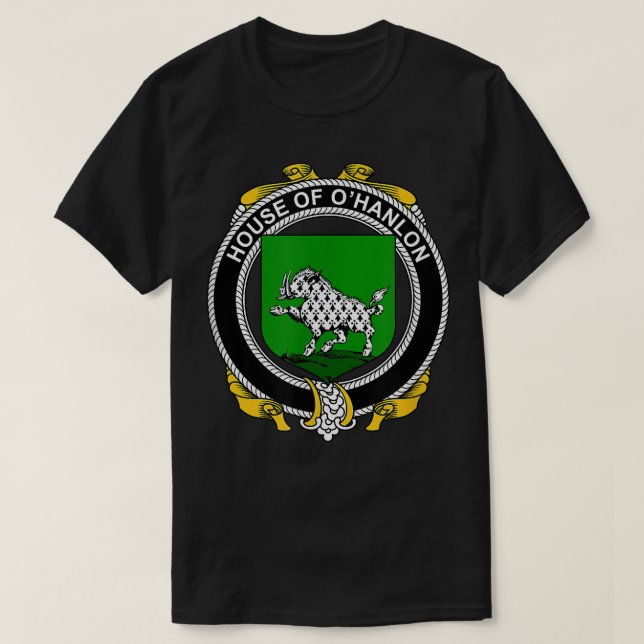 Camiseta Escudo de armas de O'Hanlon  (Diseño del anverso)
