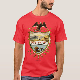 Camiseta Escudo de armas de Oregón de 1876