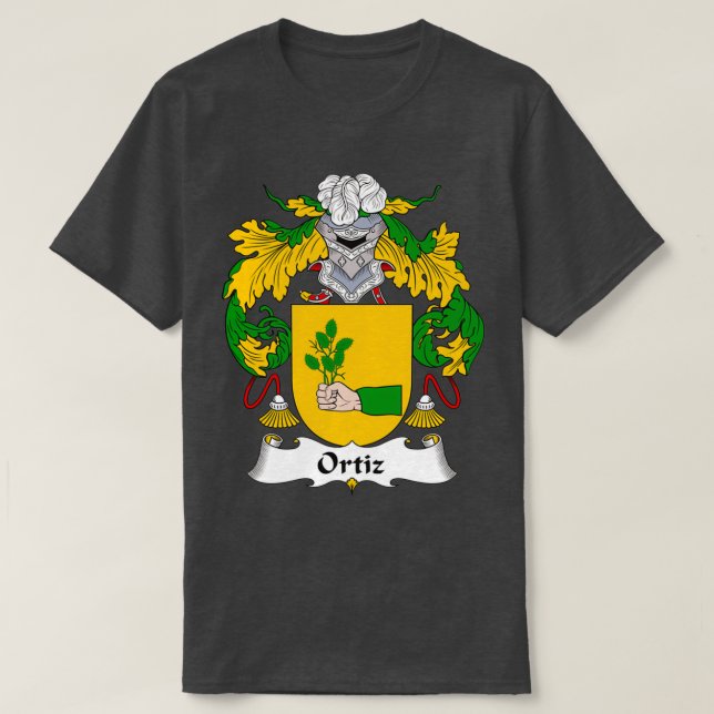 Camiseta Escudo de armas de Ortiz (Diseño del anverso)