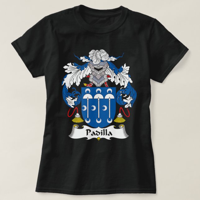 Camiseta Escudo de armas de Padilla  (Diseño del anverso)