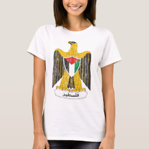 Camiseta Escudo de armas de Palestina