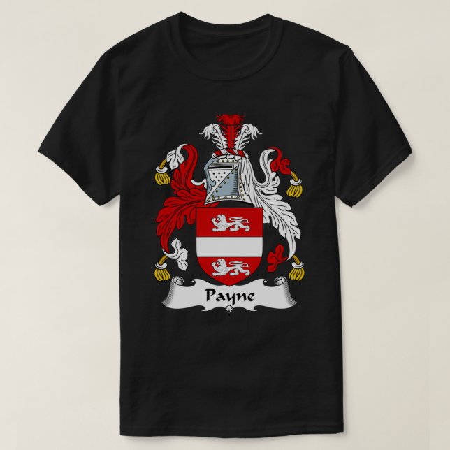 Camiseta Escudo de armas de Payne (Diseño del anverso)