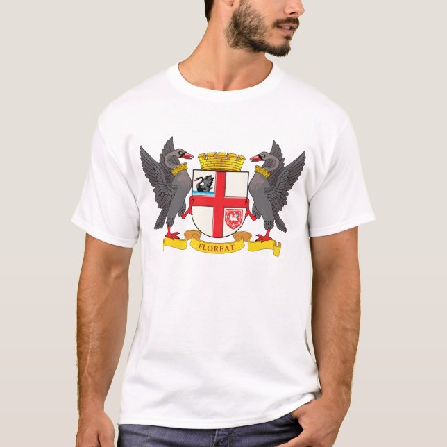 Camiseta Escudo de armas de Perth (Anverso)