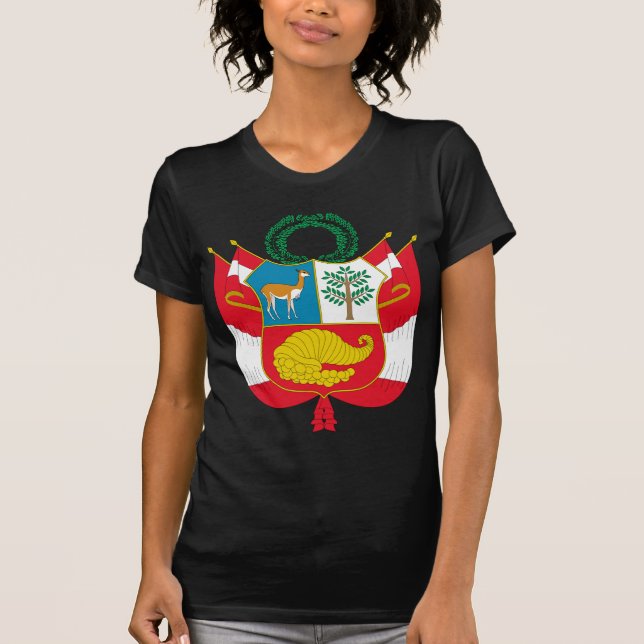 Camiseta Escudo de armas de Perú (Anverso)