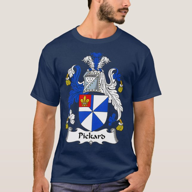 Camiseta Escudo de armas de piquetes de protección familiar (Anverso)