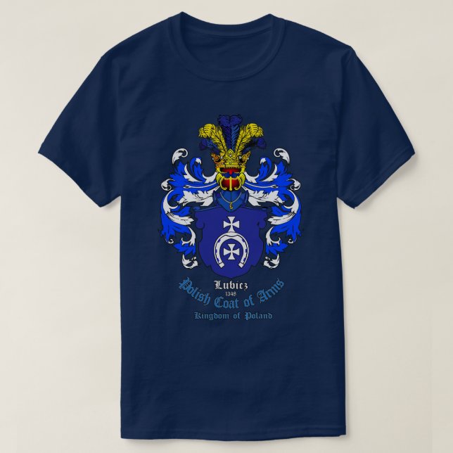 Camiseta Escudo de armas de Polonia Lubicz (Diseño del anverso)